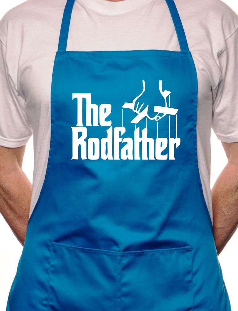 The Rodfather Fishing Angling BBQ Cooking Apron