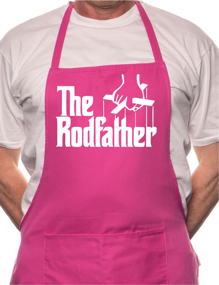 The Rodfather Fishing Angling BBQ Cooking Apron