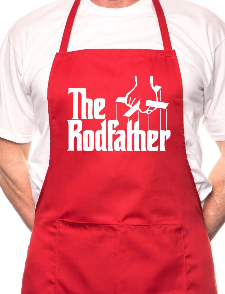 The Rodfather Fishing Angling BBQ Cooking Apron