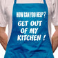 Get Me Out Of Kitchen BBQ Cooking Apron