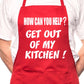 Get Me Out Of Kitchen BBQ Cooking Apron