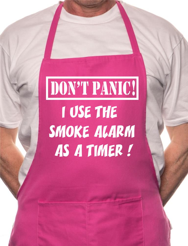 Don't Panic Fathers Day Gift BBQ Cooking Apron