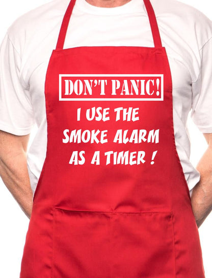 Don't Panic Fathers Day Gift BBQ Cooking Apron