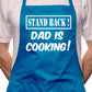 Stand Back Dad Is Cooking Fathers Day BBQ Cooking Apron
