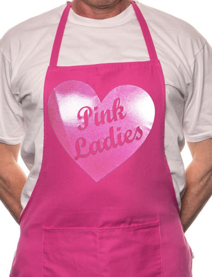 Adult Grease Pink Ladies BBQ Cooking Funny Novelty Apron