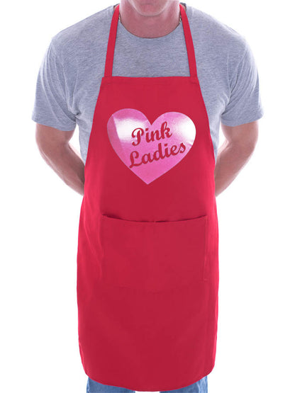 Adult Grease Pink Ladies BBQ Cooking Funny Novelty Apron