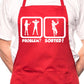 Problem Sorted Playing Tennis BBQ Cooking Novelty Apron