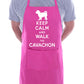 Keep Calm and Walk Cavachon Dog BBQ Cooking Apron