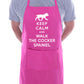 Keep Calm and Walk Cocker Spaniel Dog BBQ Cooking Apron