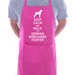 Keep Calm and Walk German Wirehaired Pointer Funny BBQ Novelty Cooking Apron