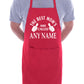 Personalised BBQ Apron Best Mom's Are Called Mothers Day Gift Any Name