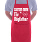 The Dogfather Apron Custom Name Pet Lover Gift Personalised BBQ Dog Lover