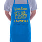 Birthday Gift Adult Funny Personalised World's Best Auntie Apron Your Name