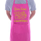 Birthday Gift Adult Funny Personalised World's Best Auntie Apron Your Name