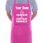 Your Name Queen Of Christmas Apron Any Name Xmas Gift Personalised