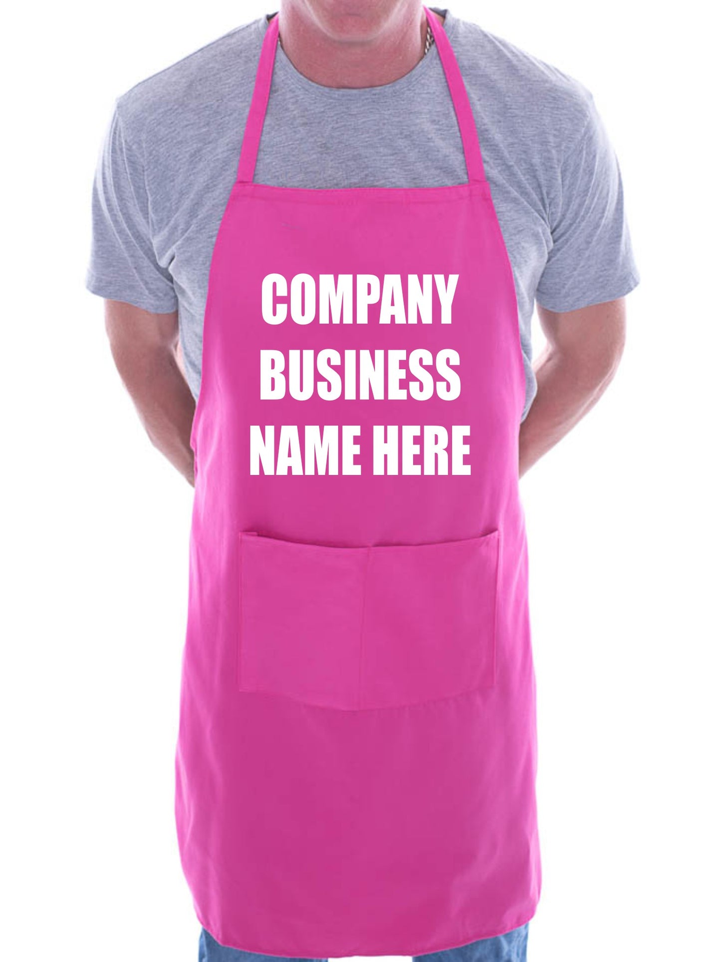 Personalise Your Company Name Here Any Words here BBQ Cooking