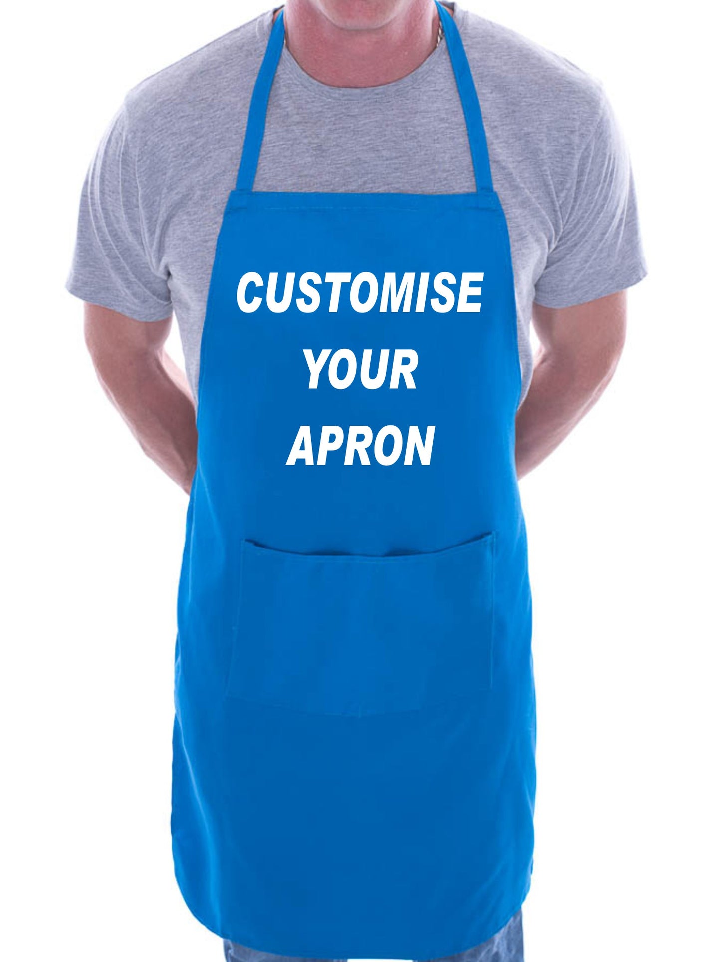 Customise Your Apron Any Name Here Any Words Here BBQ Cooking