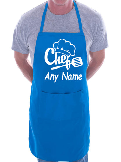Personalised Apron Chef Your Text Here Any Words BBQ Baking Cooking