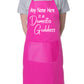 Domestic Goddess Personalised Apron Add Name Here Baking Cooking Apron