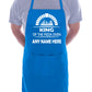 King Of Pizza Customise This Apron Your Name Here BBQ Baking Cooking