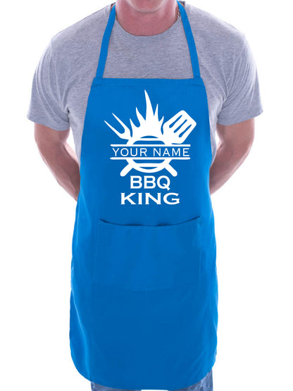 BBQ King Personalise This Apron Add Your Name Here BBQ Baking Cooking
