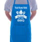King Of BBQ Personalise This Apron Add Your Name Here BBQ Baking Cooking