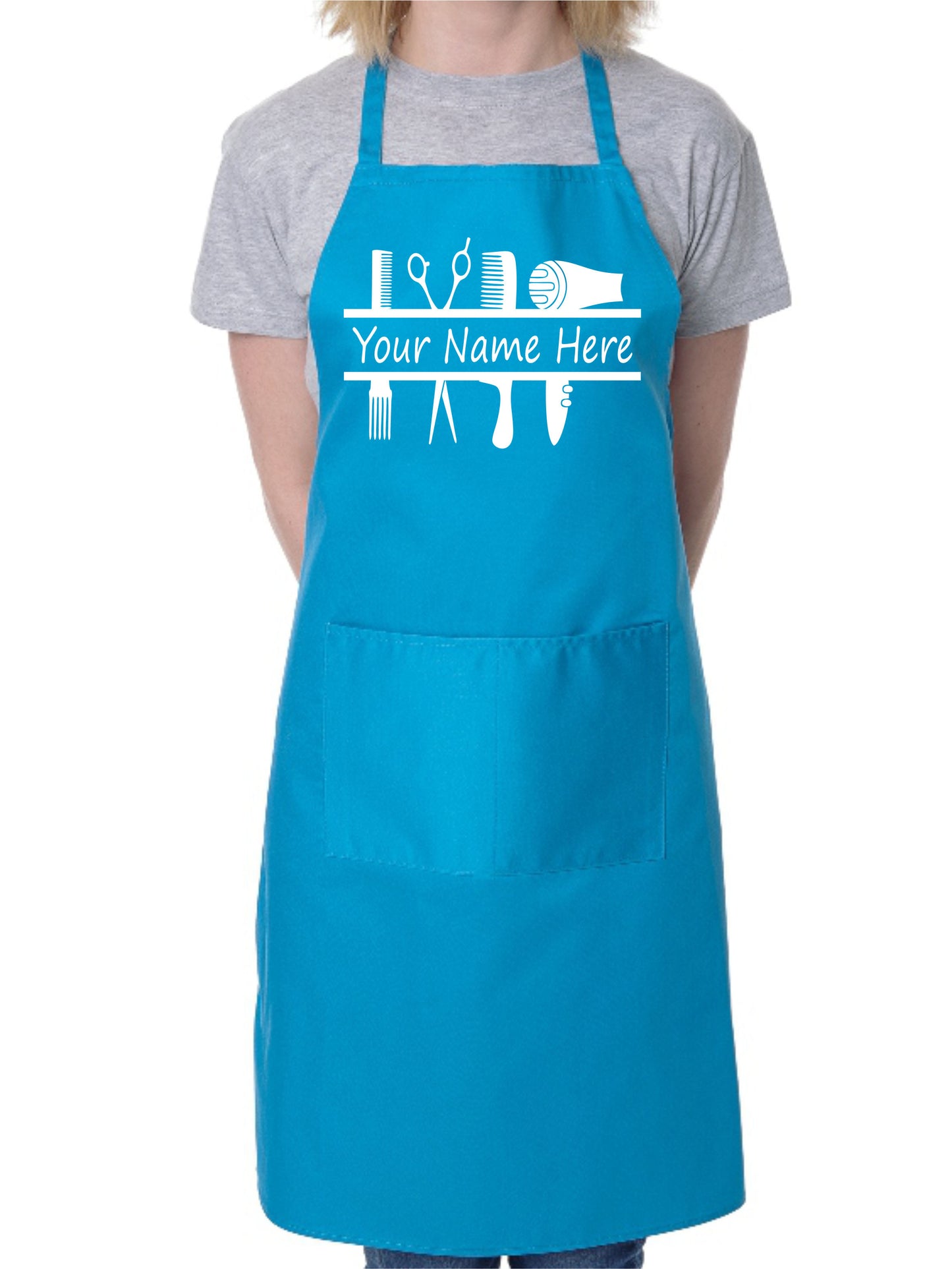 Personalised Apron Hairdresser Add Your Name or Company Here Apron