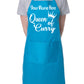 Personalise This Apron Queen Of Curry Any Name Here BBQ Cooking Apron