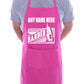 Personalised Apron Barber Your Name Here Name Barber Shop