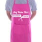 Personalised Apron Barber Stylist Your Name Here Name Hairdresser