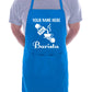 Personalised Apron Barista Add Your Name Here Coffee Shop