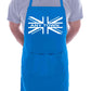 Adult Personalised Apron BBQ Birthday Gift Union Jack Any Town Name