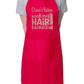 Personalised Apron Making Hair Beautiful Hairdresser Your Name Here Work Gift