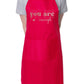 You Are Enough Apron Mental Health Awareness Birthday Gift Cooking Baking BBQ