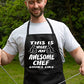 Personalised Apron Welcome To Mike's BBQ & Grill Birthday Your Own Name Place