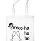 Prosec-Ho Prosecco Christmas Gift Funny Xmas Shopping Tote Bag For Life