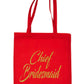 Chief Bridesmaid Wedding Favour Gift Bags Hen Party Gift Funny Shopping Tote