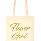 Flower Girl Wedding Favour Gift Bags Hen Party Gift Funny Shopping Tote Bag