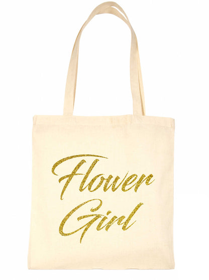Flower Girl Wedding Favour Gift Bags Hen Party Gift Funny Shopping Tote Bag