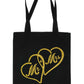 Mr & Mrs Wedding Favour Gift Bags Hen Party Funny Shopping Tote