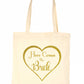 Here Comes The Bride Wedding Favours Bags Hen Party Gift Funny Shopping Tote