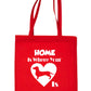 Home Is Where Your Dachshund Dog Is Funny Dog Lover Gift Shopping Tote Bag