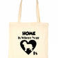 Home Is Where Your Cockapoo Dog Is Funny Dog Lover Gift Shopping Tote Bag
