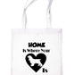 Home Is Where Your Cocker Spaniel Dog Is Funny Dog Lover Gift Shopping Tote Bag