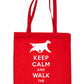 Keep Calm & Walk The English Setter Funny Dog Lover Gift Shopping Tote Bag