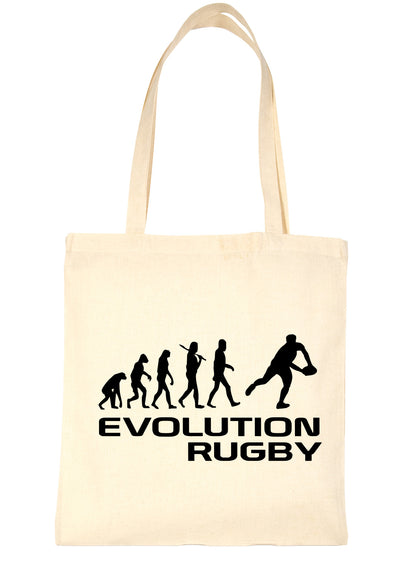 Evolution Of Rugby 6 Nations Bag For Life Shopping Tote Bag Ladies Gift