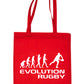 Evolution Of Rugby 6 Nations Bag For Life Shopping Tote Bag Ladies Gift