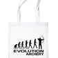 Evolution Of Archery Bag For Life Shopping Tote Bag Ladies Gift
