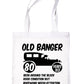 80th Old Banger Birthday Age 80 Bag For Life Shopping Tote Bag Ladies Gift