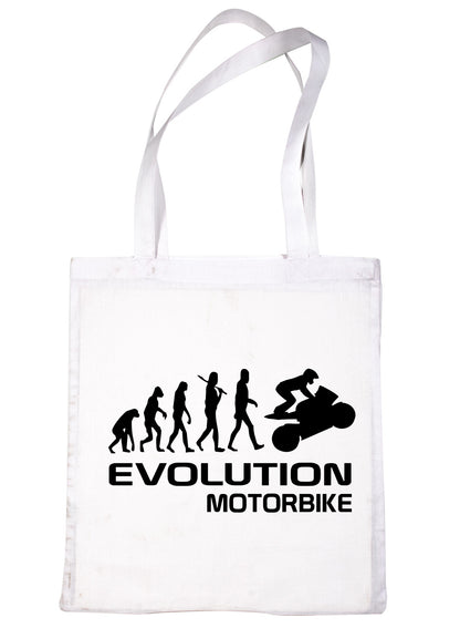 Evolution Of Motorbike Motocross TT Bag For Life Shopping Tote Bag Ladies Gift